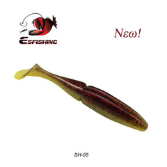 Esfishing Quality Lures Easy Shiner Shiner 100mm 125mm 155mm 200mm Pesca Pesca Macio Lures Silicone Bait Wobblers Leurre Souple