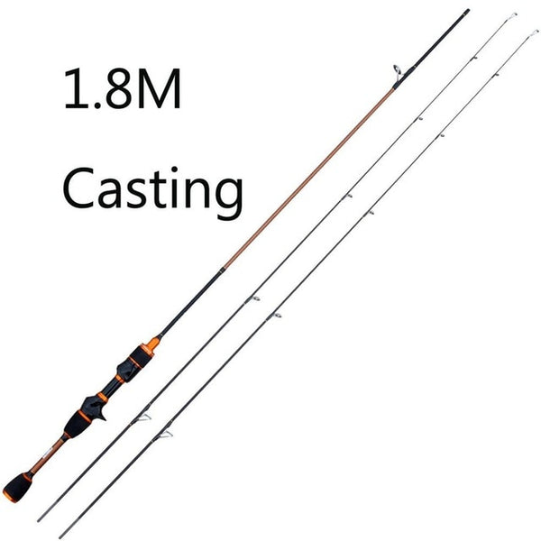 Skmyly carbono ul giratning haste 1.8m 1.68m0.8-5g ultralight hastes de fiação ultra luz de lâmpada girando haste de pesca vara de Pesca