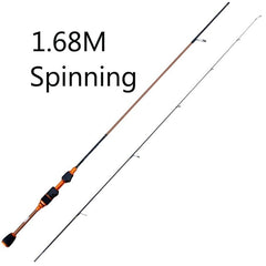 Skmyly carbono ul giratning haste 1.8m 1.68m0.8-5g ultralight hastes de fiação ultra luz de lâmpada girando haste de pesca vara de Pesca