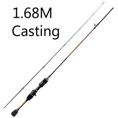 Skmyly carbono ul giratning haste 1.8m 1.68m0.8-5g ultralight hastes de fiação ultra luz de lâmpada girando haste de pesca vara de Pesca