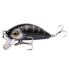 1 pcs minnow isca de pesca 50mm 4.2g topwater hard isca wobbler jig isca bait crankbait carpa listrada baixo pesca pesca tackle swimbait