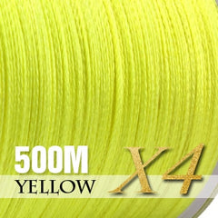 Fishing Braid 300m 4 Castanhas Multifilamentar Linha de pesca de pesca 12 15 20 30 38 43 52 62 83lb