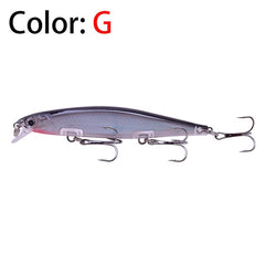 1 pcs laser minnow hard pesca isca 11 cm 13.8g isca artificial afundando lentamente olhos 3d wobbler tackle para pike baixo carpa swimbait