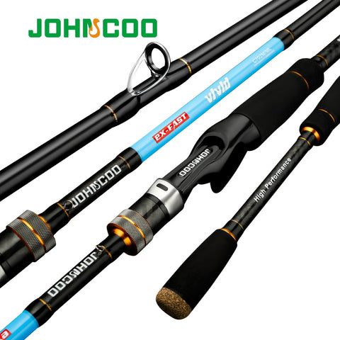 Vívido UL / L L / ml Haste sólida da haste sólida 2,1m 1,92m Roda rápida Ação de carbono da Ação rápida para a luz Jigging Pesca vara Perch