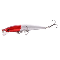 1 pcs Minnow Lures de pesca 3D Eyes artificiais Isca Hard 8.8cm 6.1g Pesca afundando Wobbler Crankbaits Carpa Bass Tackle