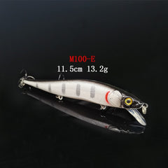 1PCS/lot 14 cm 23.7 g Fishing Lure Minnow Hard Bait with 3 Fishing Hooks Fishing Tackle Lure 3D Eyes Free Shipping