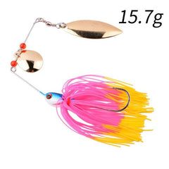 1 pcs spinner isca 10g 16g 17g metal isca hard pescar lure spinner lure spinnerbait pike pique peixe giratório tackle pesca wobbler