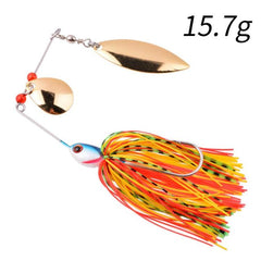 1 pcs spinner isca 10g 16g 17g metal isca hard pescar lure spinner lure spinnerbait pike pique peixe giratório tackle pesca wobbler