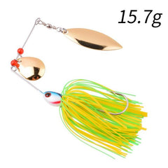 1 pcs spinner isca 10g 16g 17g metal isca hard pescar lure spinner lure spinnerbait pike pique peixe giratório tackle pesca wobbler