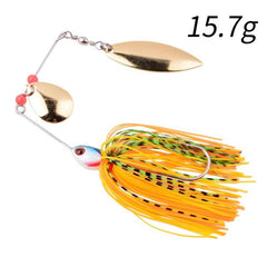 1 pcs spinner isca 10g 16g 17g metal isca hard pescar lure spinner lure spinnerbait pike pique peixe giratório tackle pesca wobbler