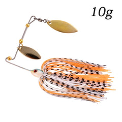 1 pcs spinner isca 10g 16g 17g metal isca hard pescar lure spinner lure spinnerbait pike pique peixe giratório tackle pesca wobbler