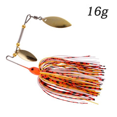 1 pcs spinner isca 10g 16g 17g metal isca hard pescar lure spinner lure spinnerbait pike pique peixe giratório tackle pesca wobbler