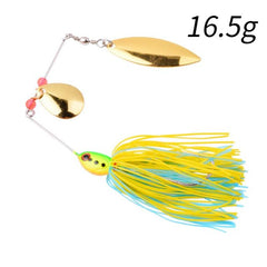 1 pcs spinner isca 10g 16g 17g metal isca hard pescar lure spinner lure spinnerbait pike pique peixe giratório tackle pesca wobbler