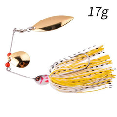 1 pcs spinner isca 10g 16g 17g metal isca hard pescar lure spinner lure spinnerbait pike pique peixe giratório tackle pesca wobbler