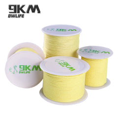 Linha de pesca trançado alta resistência 100-2000lb kevlar assistência de pesca linha kite string outdoor mochila corda de acampamento 0,8 ~ 3.5mm