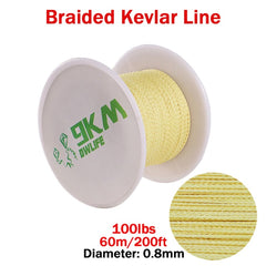 Linha de pesca trançado alta resistência 100-2000lb kevlar assistência de pesca linha kite string outdoor mochila corda de acampamento 0,8 ~ 3.5mm