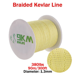 Linha de pesca trançado alta resistência 100-2000lb kevlar assistência de pesca linha kite string outdoor mochila corda de acampamento 0,8 ~ 3.5mm