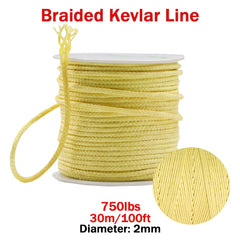 Linha de pesca trançado alta resistência 100-2000lb kevlar assistência de pesca linha kite string outdoor mochila corda de acampamento 0,8 ~ 3.5mm