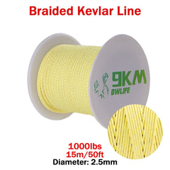 Linha de pesca trançado alta resistência 100-2000lb kevlar assistência de pesca linha kite string outdoor mochila corda de acampamento 0,8 ~ 3.5mm