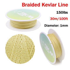 Linha de pesca trançado alta resistência 100-2000lb kevlar assistência de pesca linha kite string outdoor mochila corda de acampamento 0,8 ~ 3.5mm