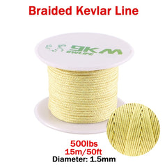 Linha de pesca trançado alta resistência 100-2000lb kevlar assistência de pesca linha kite string outdoor mochila corda de acampamento 0,8 ~ 3.5mm